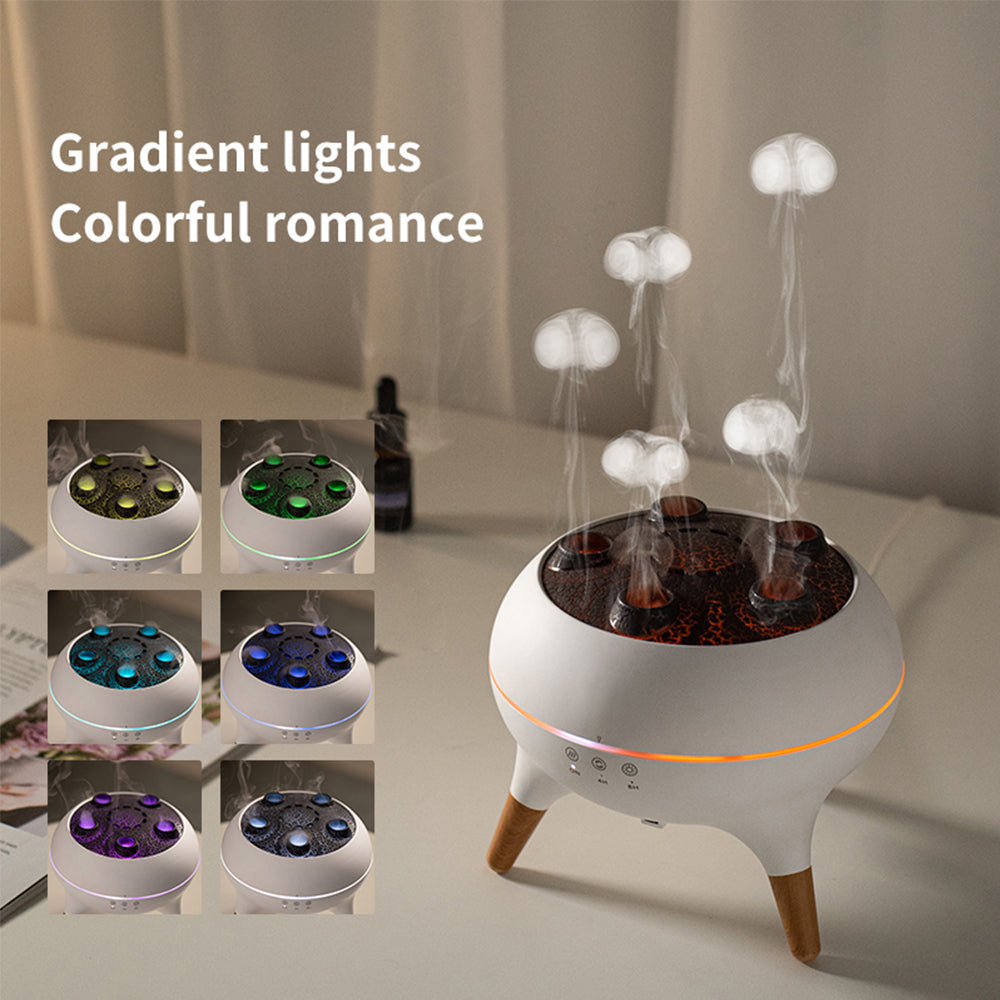 ELITORY™- 3D JELLYFISH FLAME AROMATHERAPY DIFFUSER